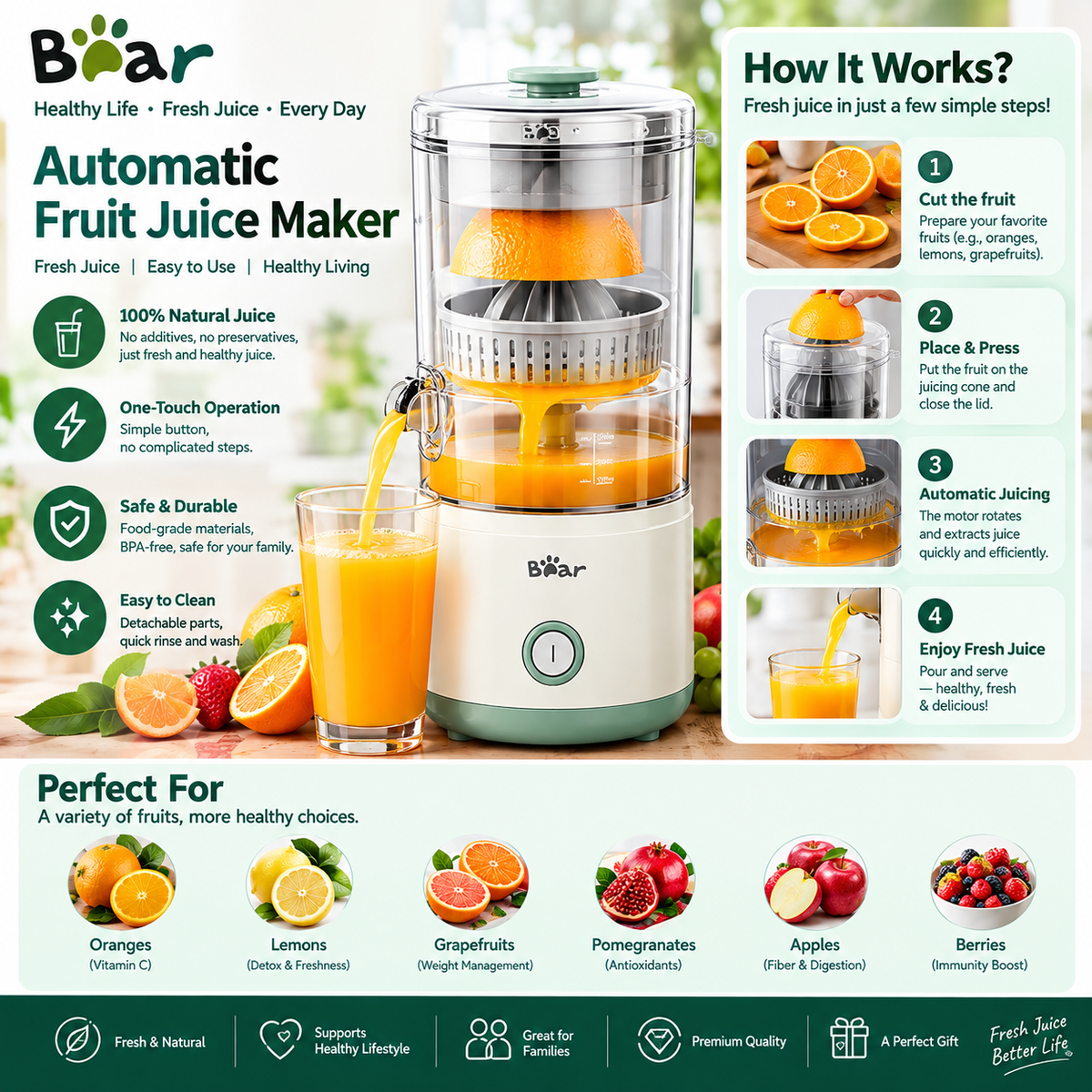 Denx - Automatic Fruit Juicer